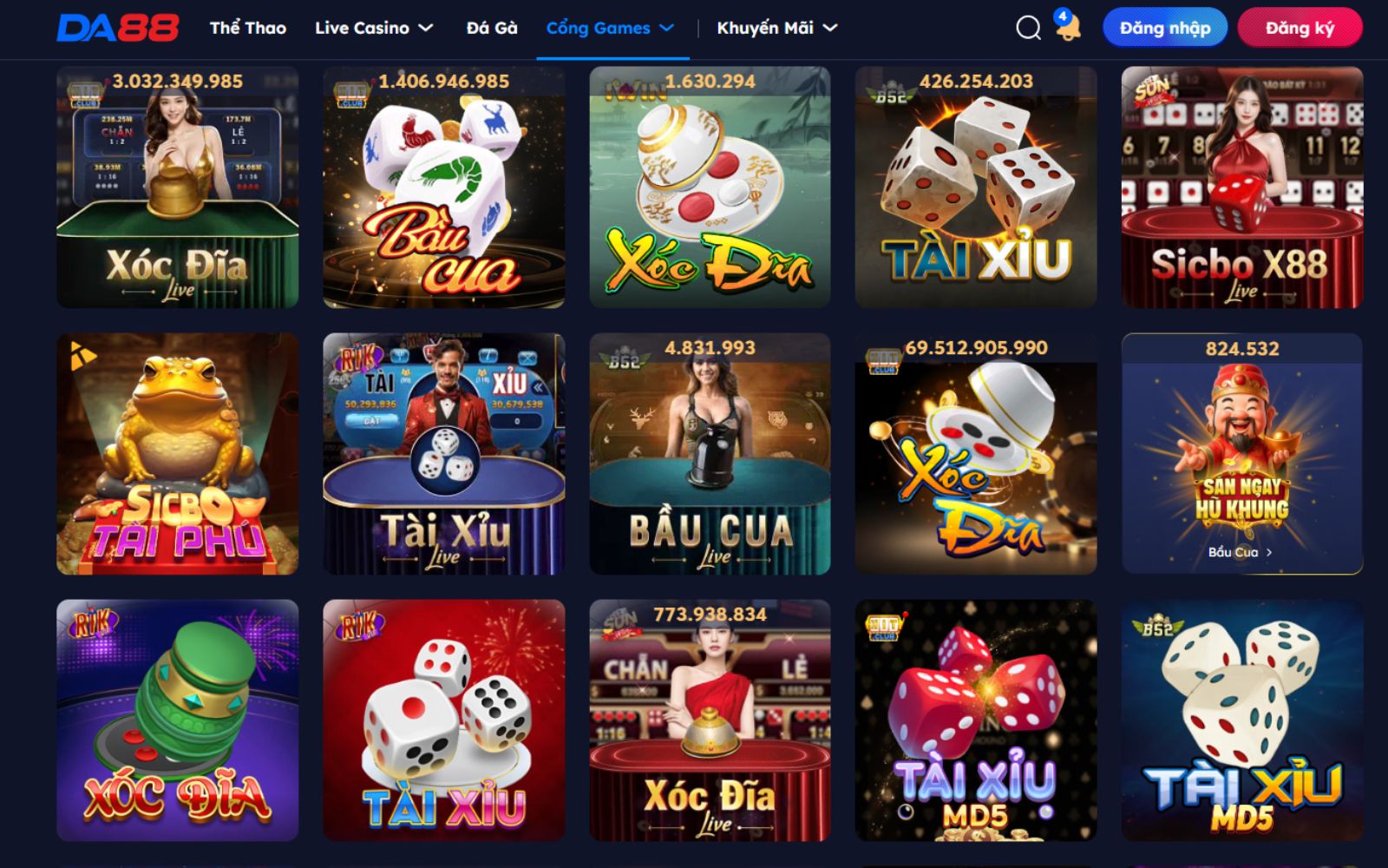 Ưu điểm của nhà cái Da88 Ưu điểm của nhà cái Da88